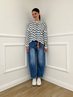 Jeans Balloon Slim 9319 Azzurro