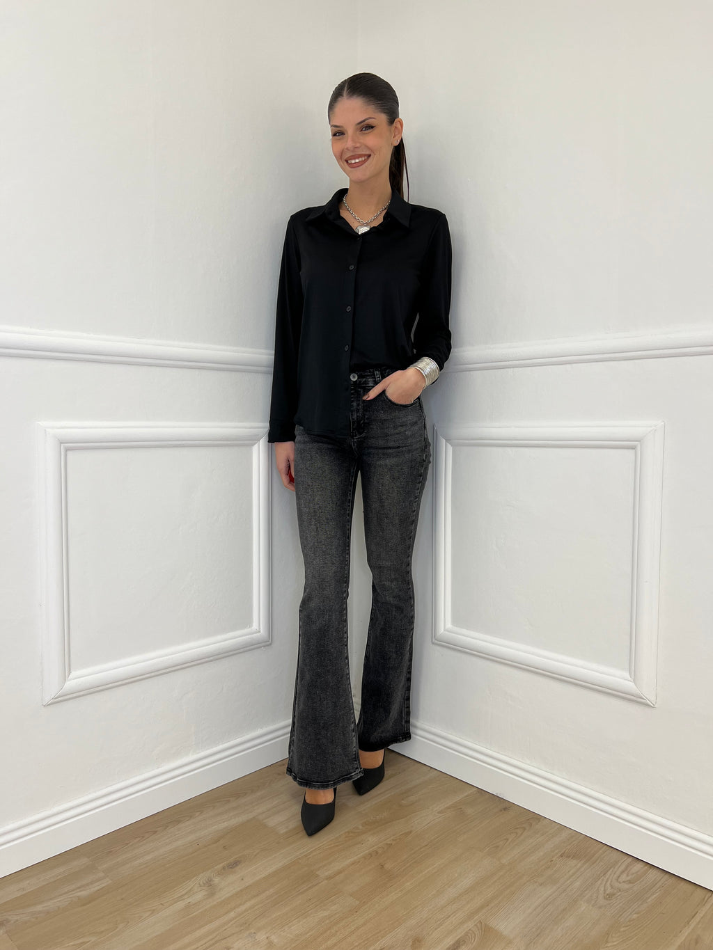 Zampetta Jeans JH947-1 Grey