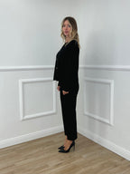 Pantalone No Waist Risvolto 51165 Nero