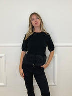 Maglia Fondo Fluffy 7388 Nero