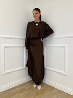 Felpa Crop 83625 Moro