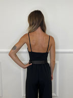 Top Spalline e Coppe 26268 Nero