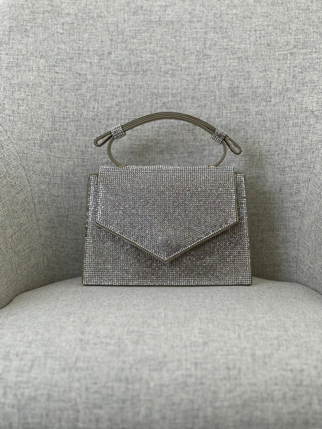 Pochette Flap Strass MD803