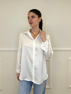 Camicia Satin 261081 Bianco