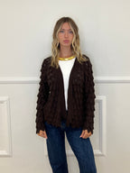 Cardigan Ananas 5415 Marrone