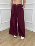 Panta Gonna Bengalina 51087 Burgundy