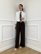 Pantalone Fluido 7229 Moro