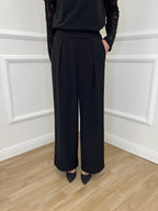 Pantalone Fluido 22059 Nero