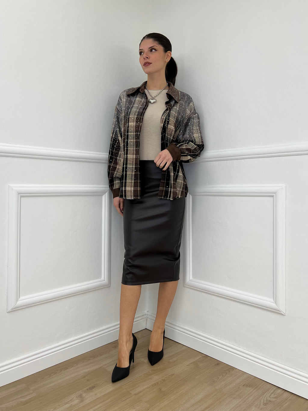 Gonna Ecopelle 2728 Moro