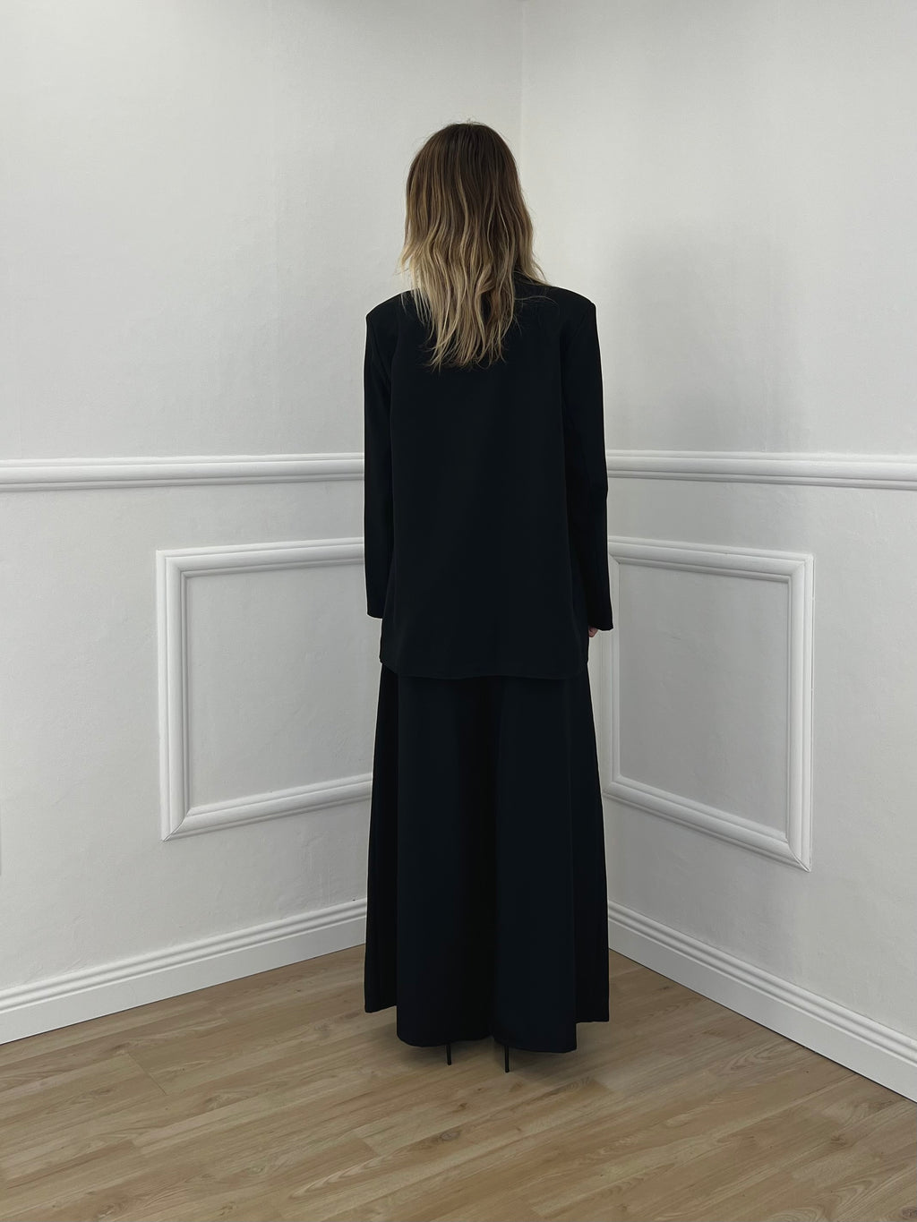 Blazer Over Sciallato 25433 Nero