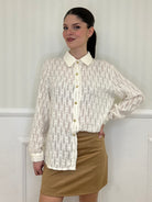 Camicia Mini Rouge 2438 Panna - Bazar Abbigliamento