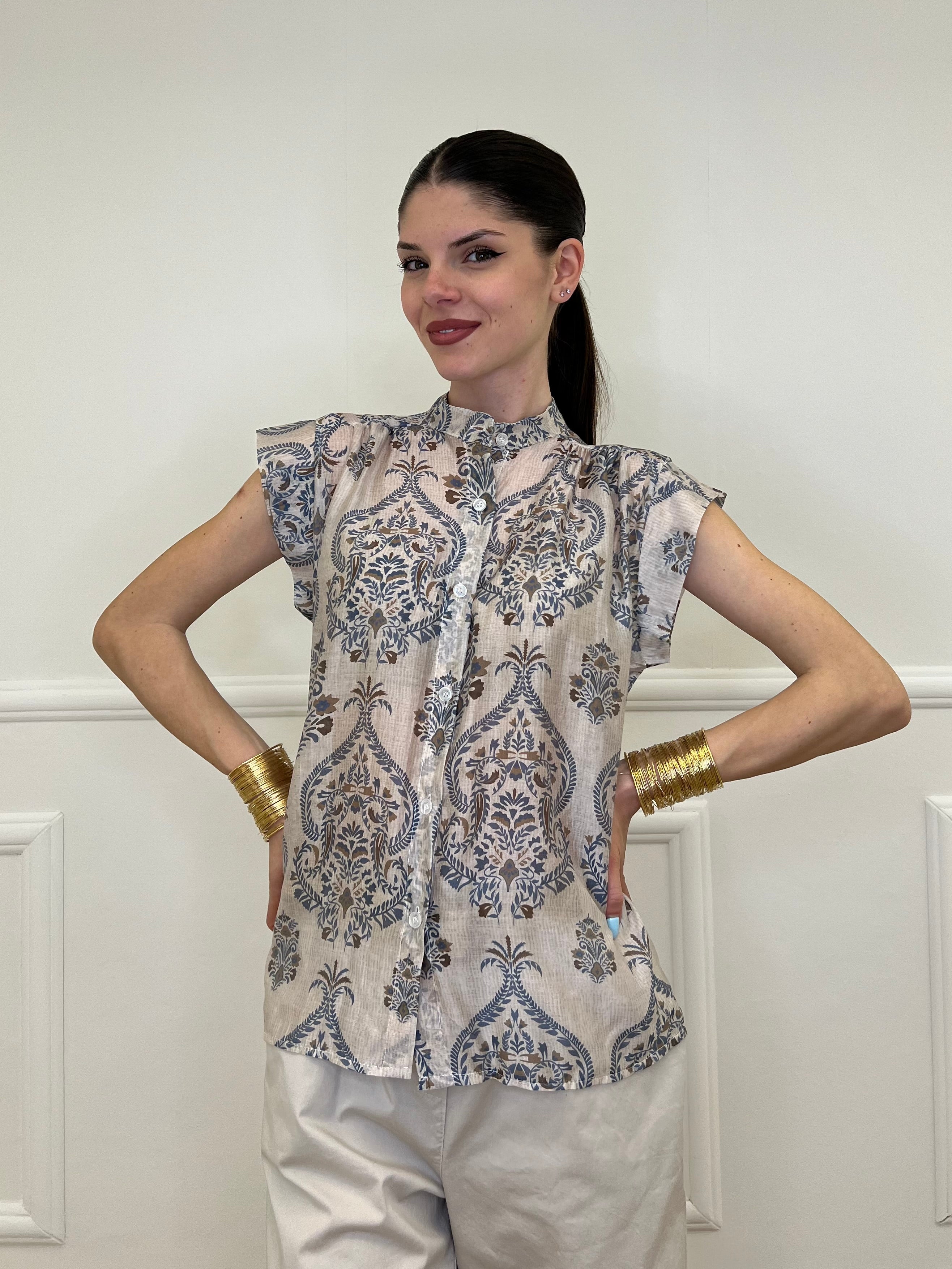 Camicia Fantasia Maniche Aletta 25252 Avio