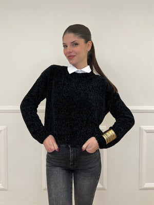 Maglia Ciniglia 2813 Nero