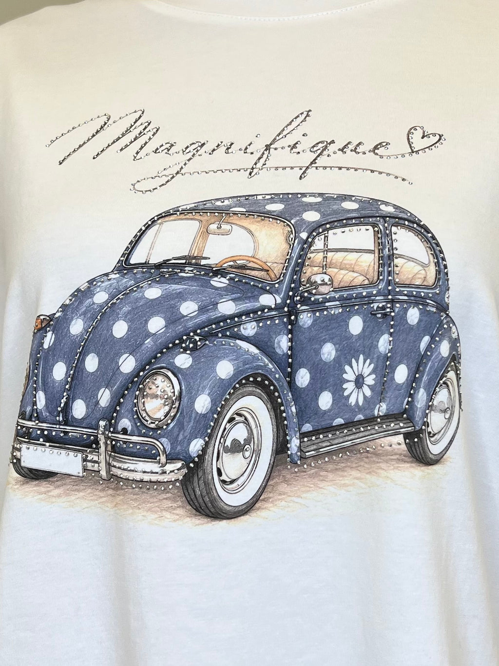 T-shirt Over Magnifique Strass