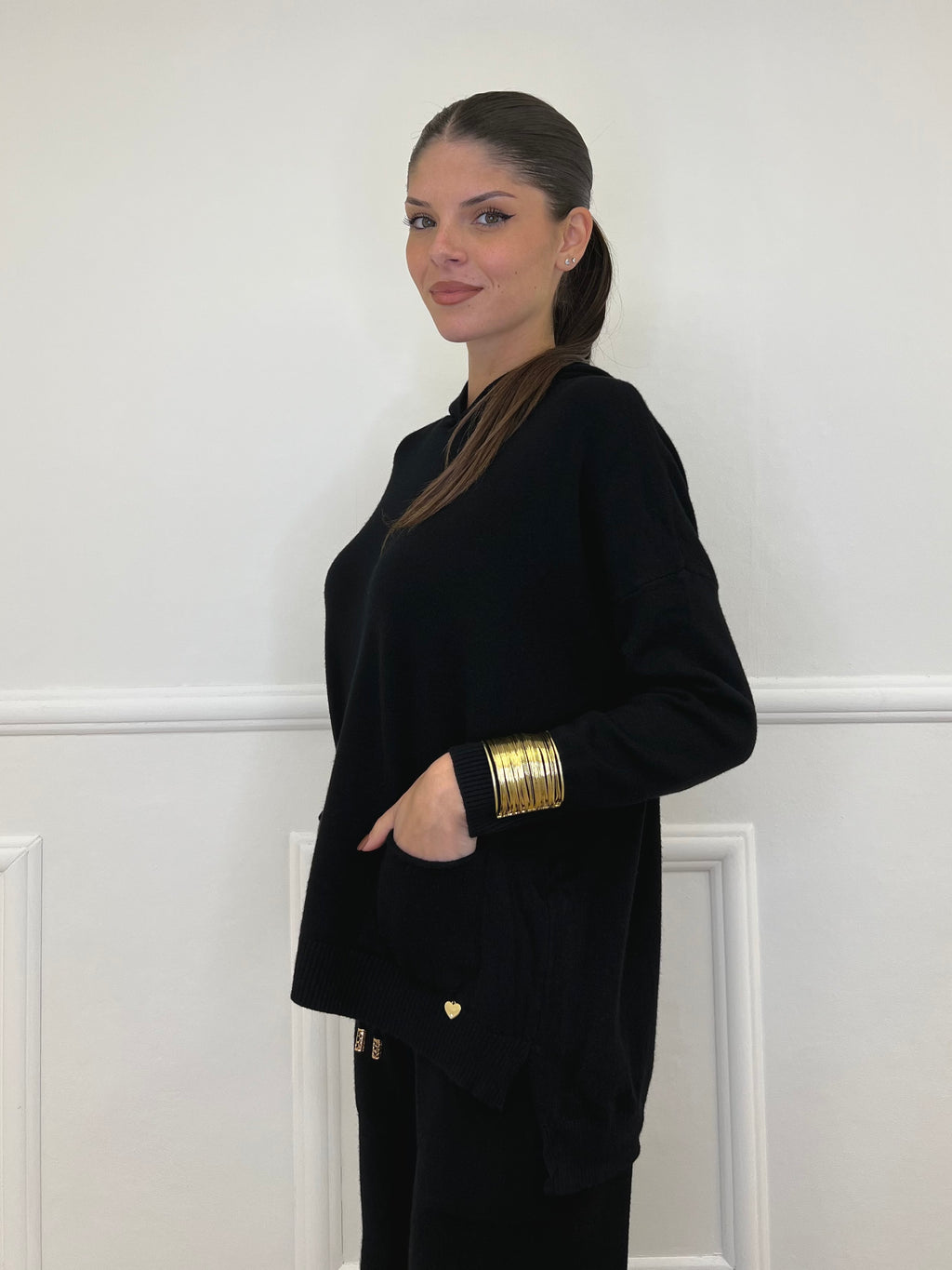 Completo Cappuccio 60592 Nero