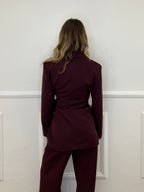 Blazer Over Fiocco 6769 Burgundy
