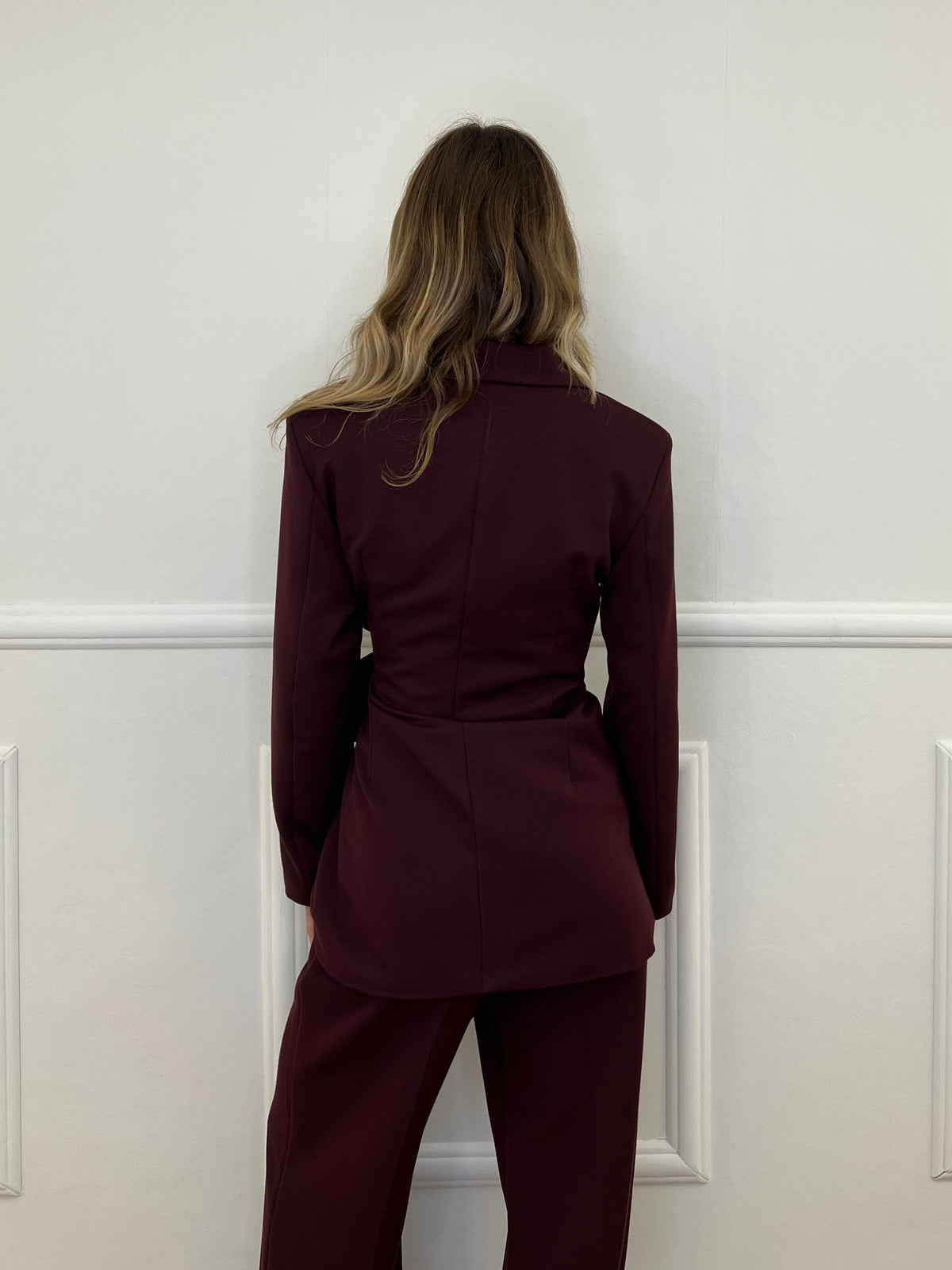 Blazer Over Fiocco 6769 Burgundy