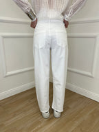 Jeans Balloon Slim 8059 Bianco