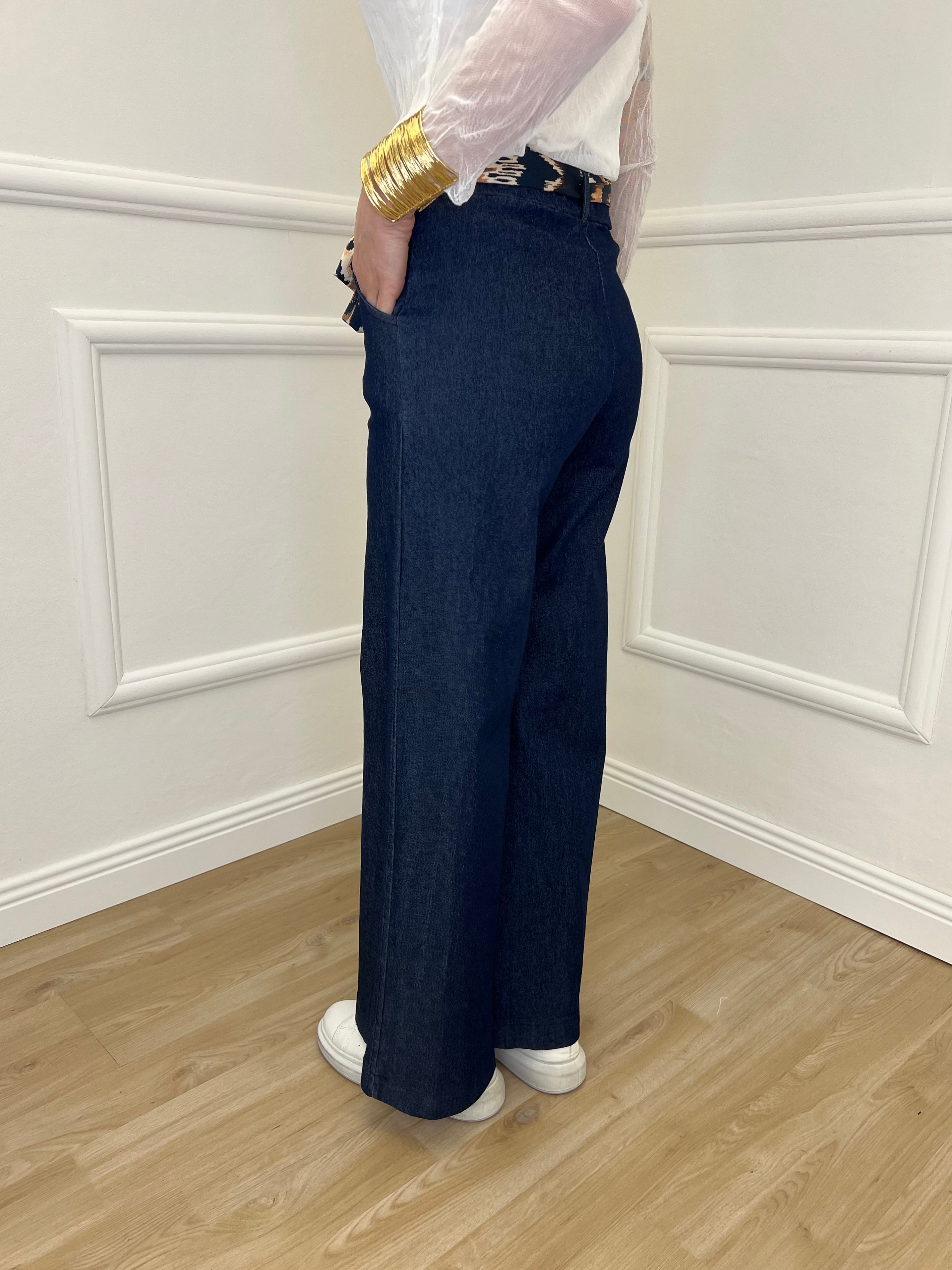 Jeans Chambray Fusciacca 2176 Blu