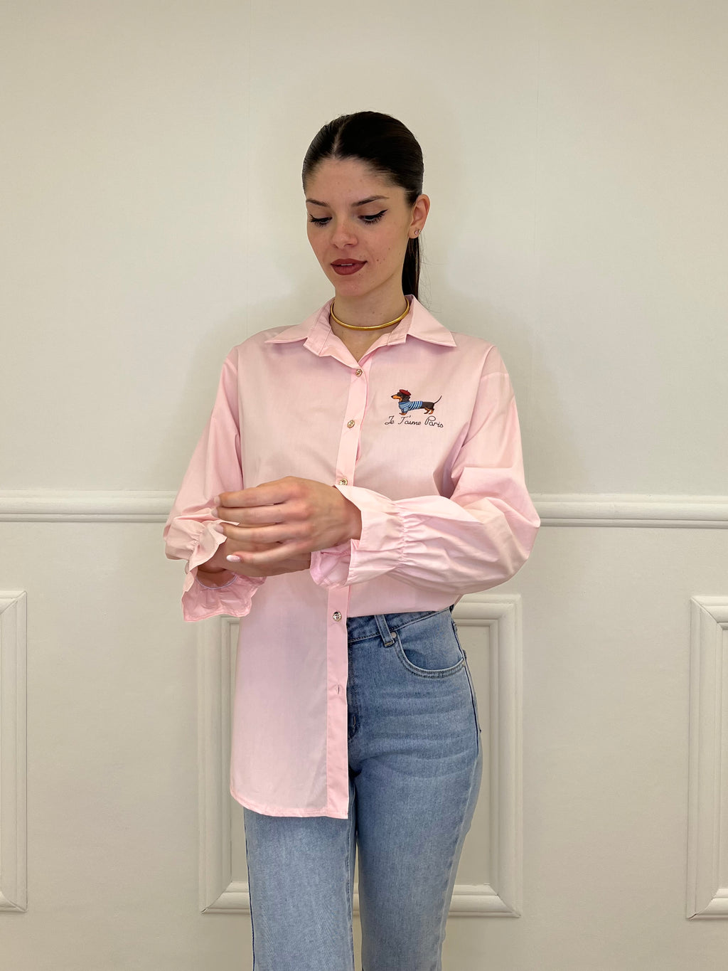 Camicia Bassotto 82080 Rosa