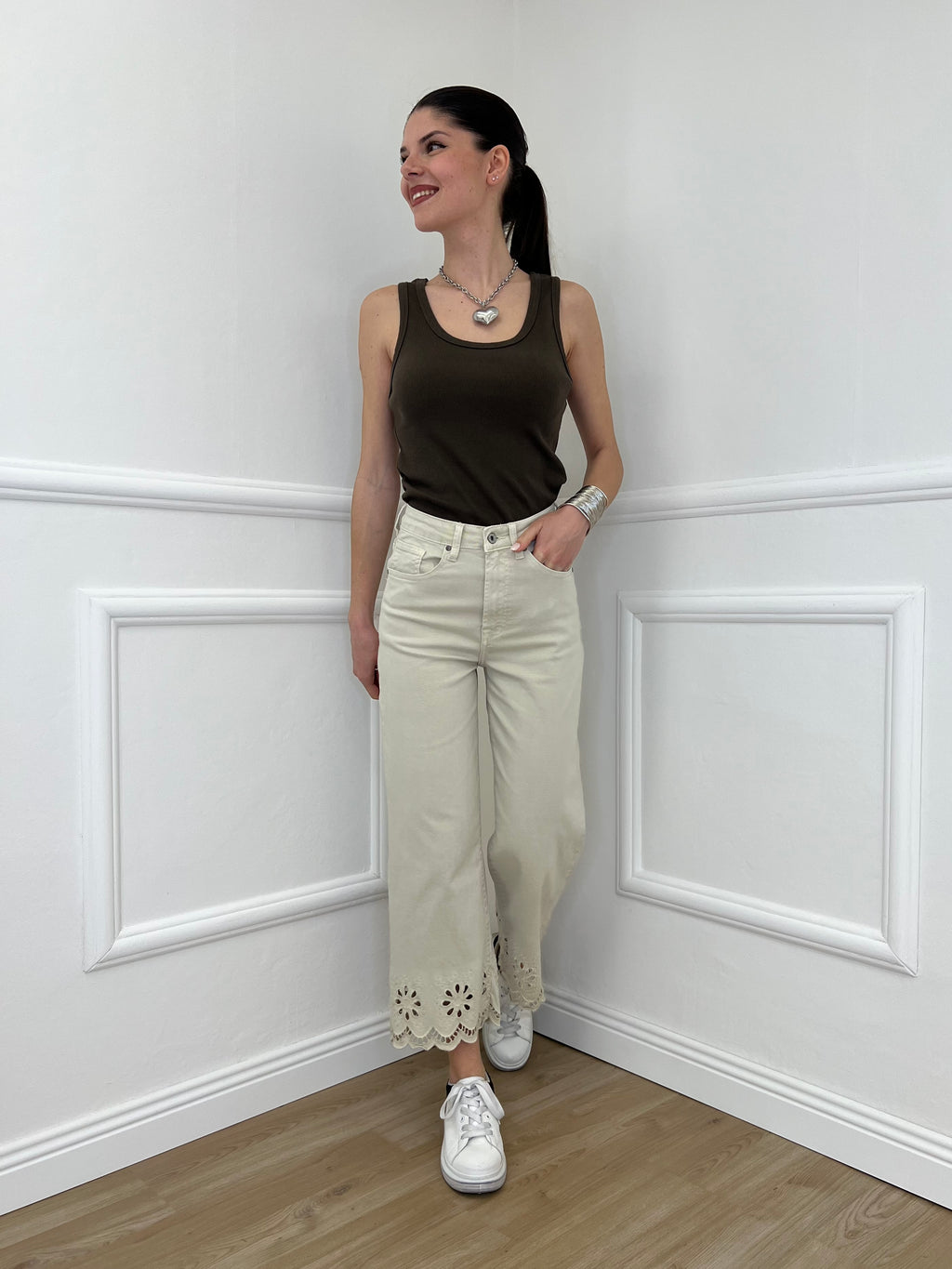 Jeans Orlo Sangallo 2239 Ecru