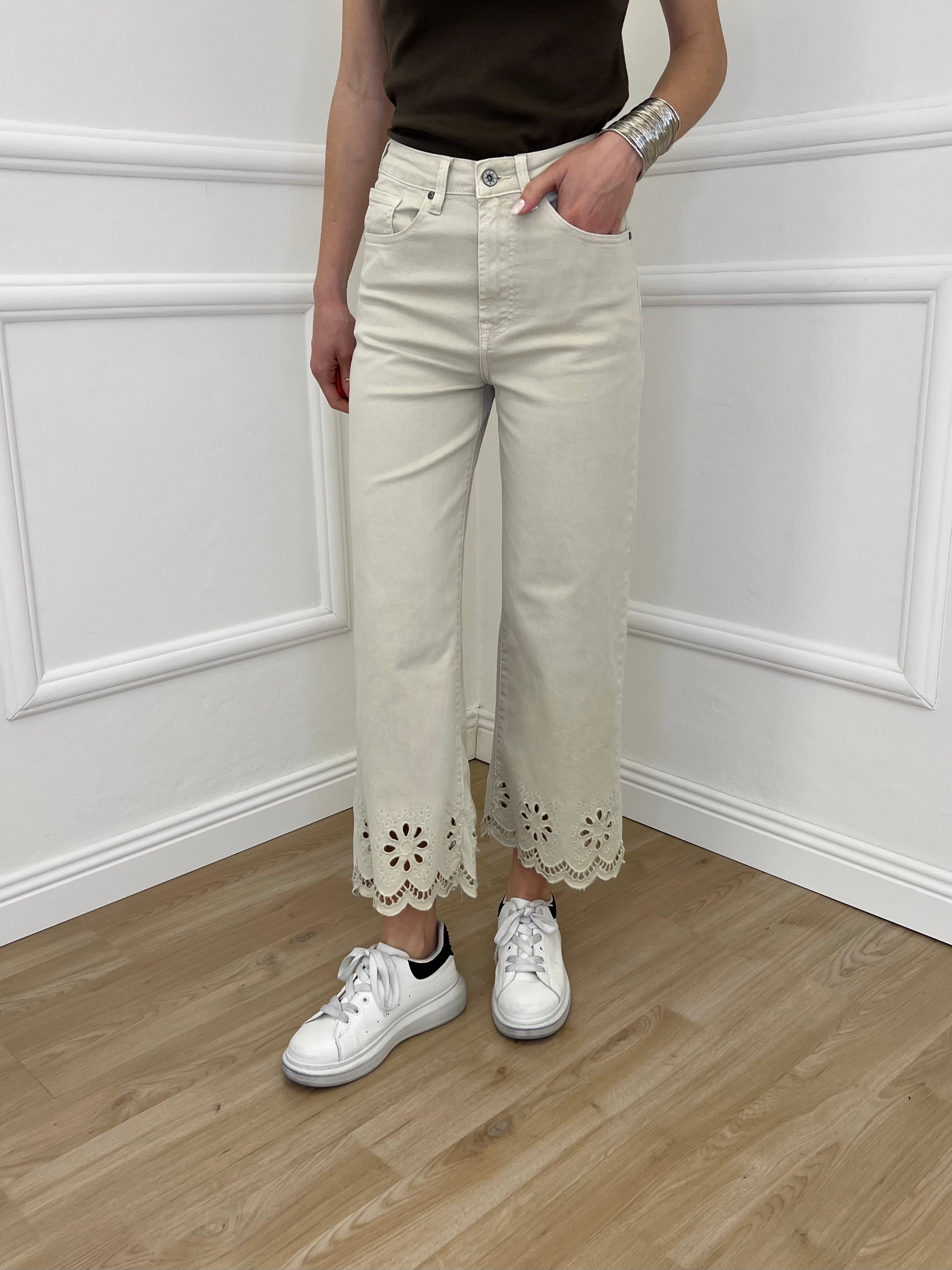 Jeans Orlo Sangallo 2239 Ecru