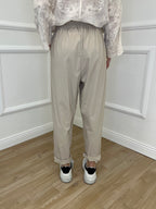 Pantalone Baggy Viscosa 2815 Beige