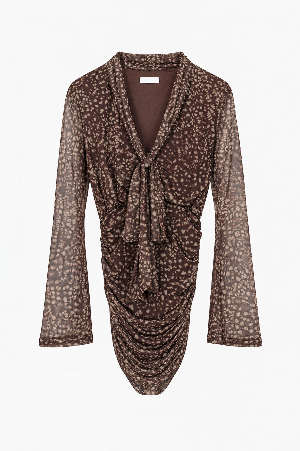 Abito Animalier Lumina LD6290 Marrone