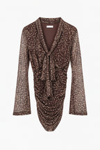 Abito Animalier Lumina LD6290 Marrone