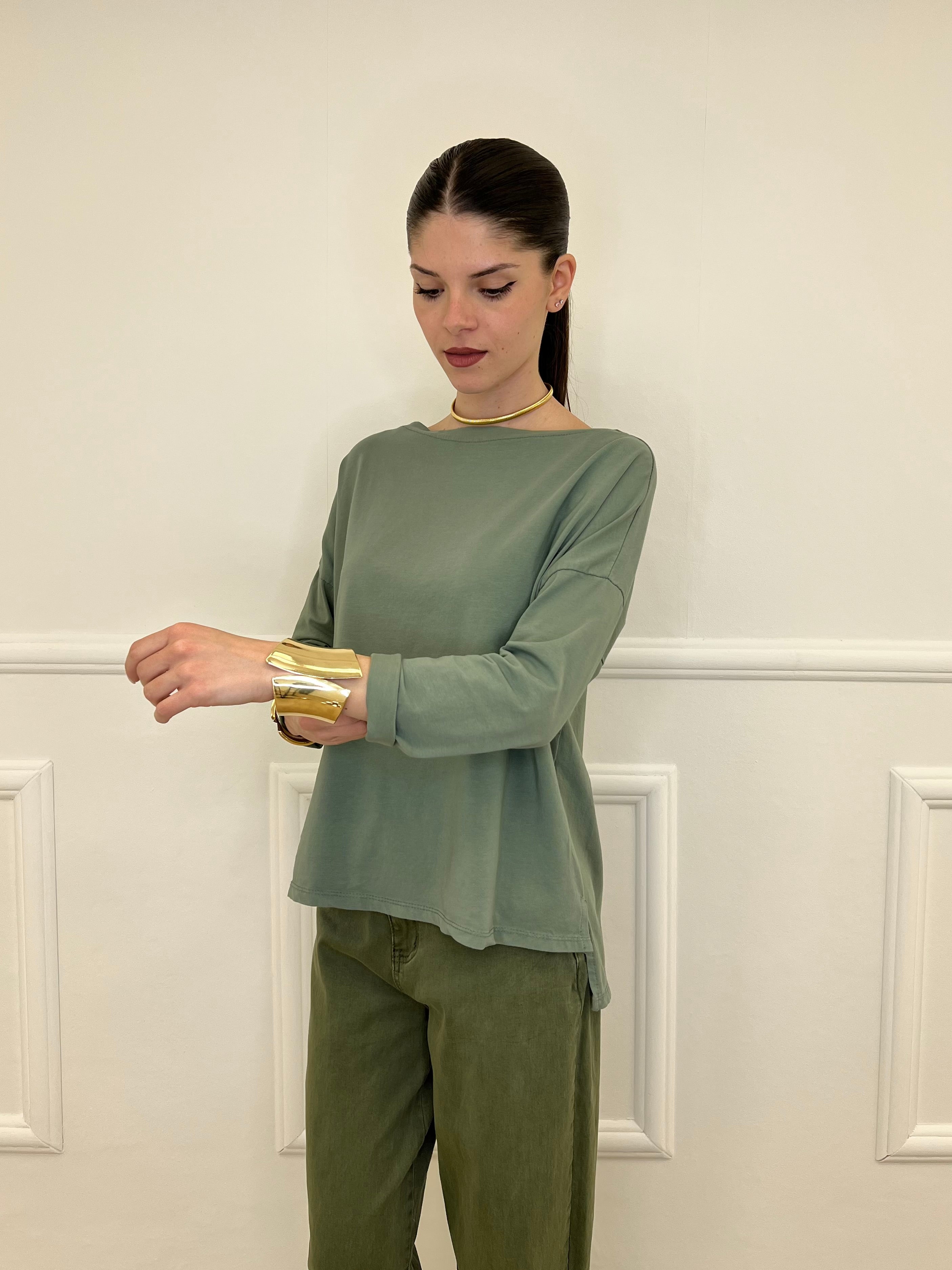 Maglia Scollo a Barchetta 2158