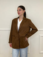 Blazer Scamosciato 5010 Marrone