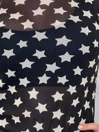 Maglia Stelle Con Lurex X78 Nero