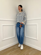 Jeans Balloon Slim 9319 Azzurro