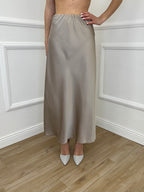 Gonna Satin 2236 Sabbia