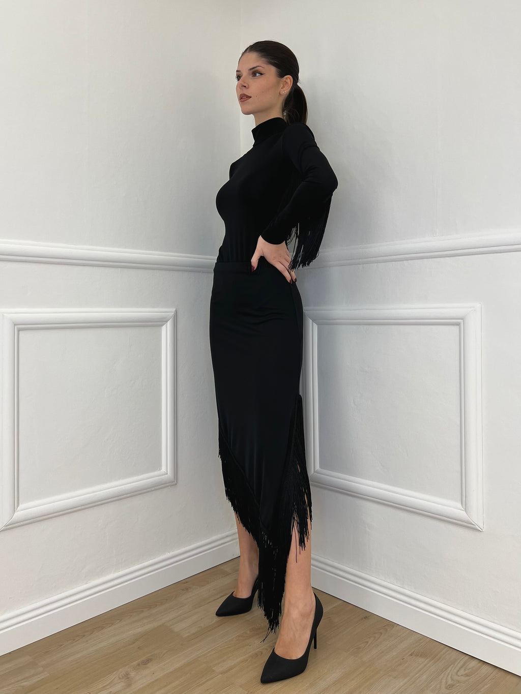 Body Frange Lumina LD3829 Nero