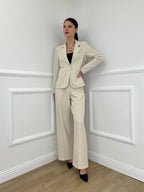 Pantalone Gabardine Straight Fit 8799 Beige