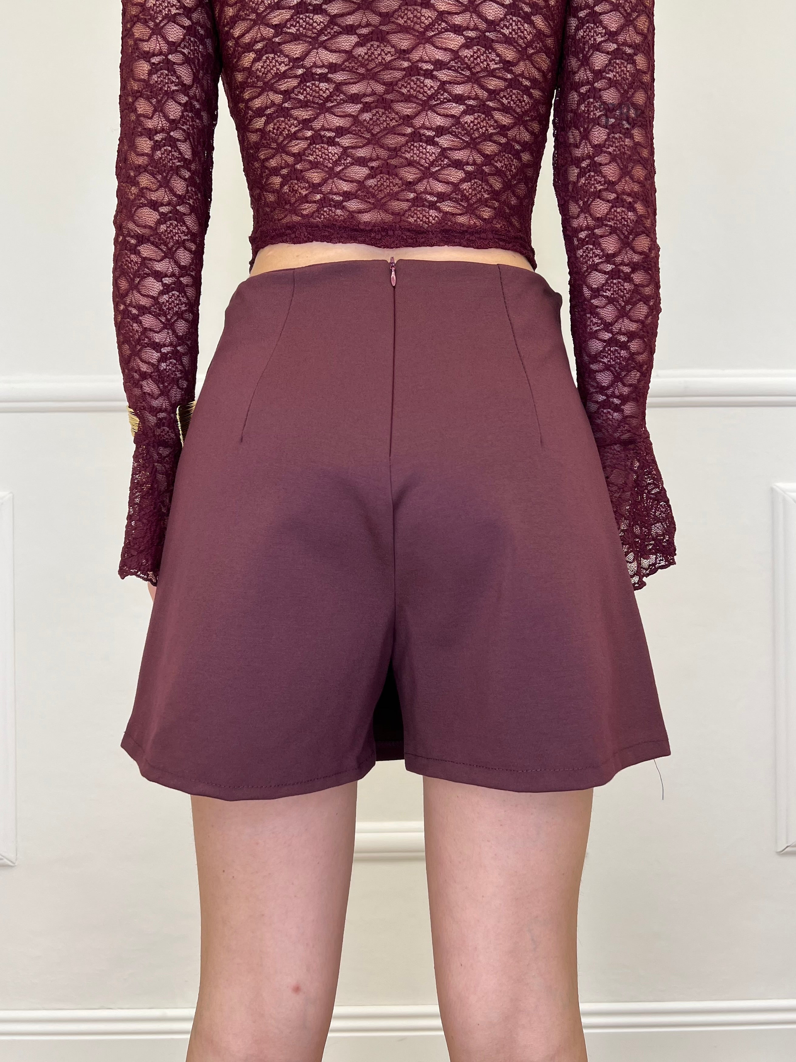 Shorts Portafoglio 35020 Burgundy