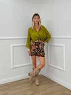 Camicia Over Soft 6040 Verde Olio