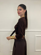 Coprispalle Aperto In Lurex 623 Moro