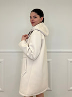 Cappotto Neoprene 1578 Ecru