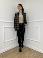 Pantalone Flanella 577 Nero