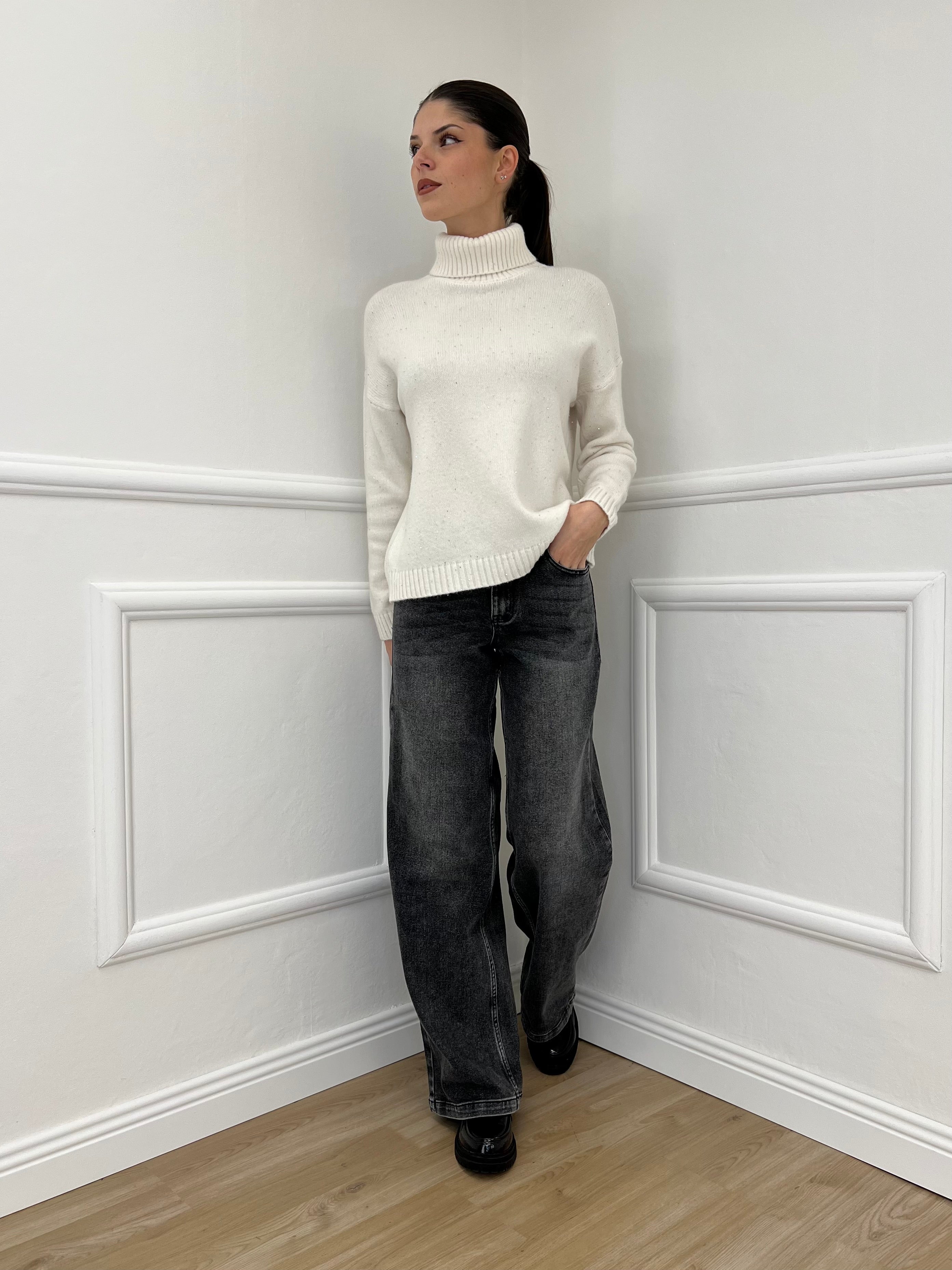 Dolcevita Micro Paillettes 25100 Panna