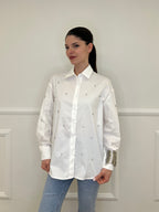 Camicia Over Cristalli 2511 Bianco