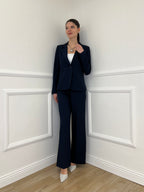 Giacca Corta in Gabardine 1878 Blu