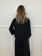 Giacca Diagonale Punto Milano 2661 Nero