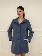 Cappotto Neoprene Colletto 990762 Avio