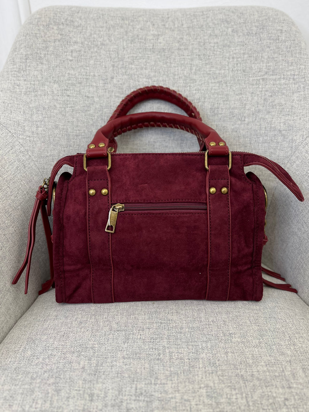 Borsa City Scamosciata Medium 9780