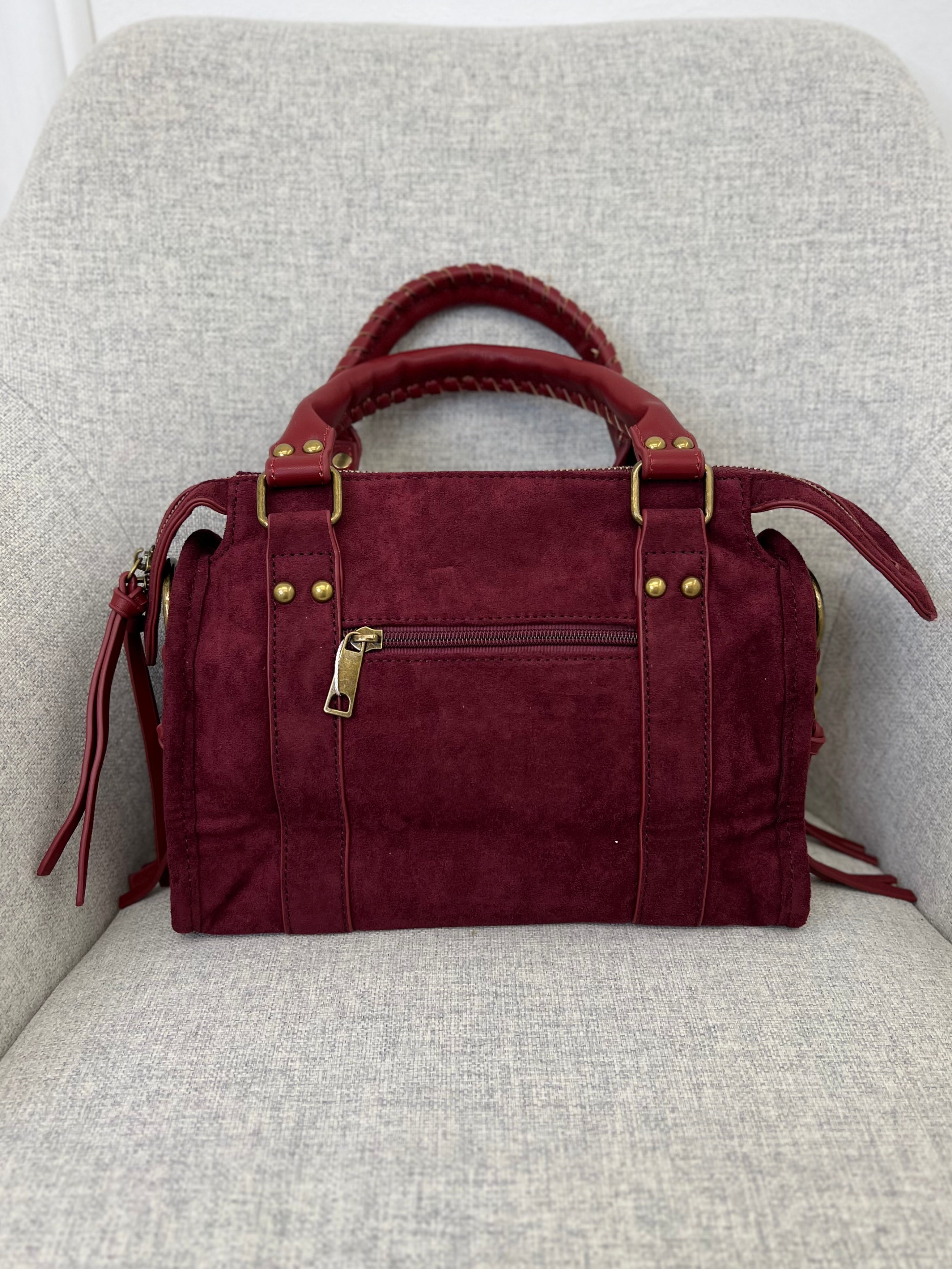 Borsa City Scamosciata Medium 9780
