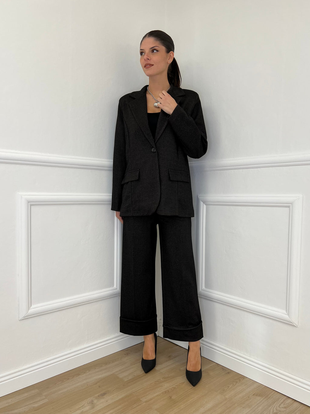 Giacca Twill Bicolor L5181 Moro