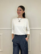 Maglia Scollo a Barchetta 2158